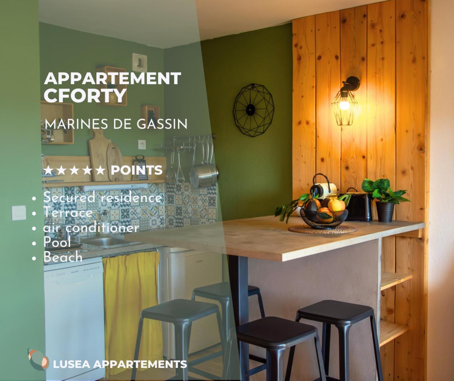 C-Forty - Piscine - Plage Gassin Exterior photo